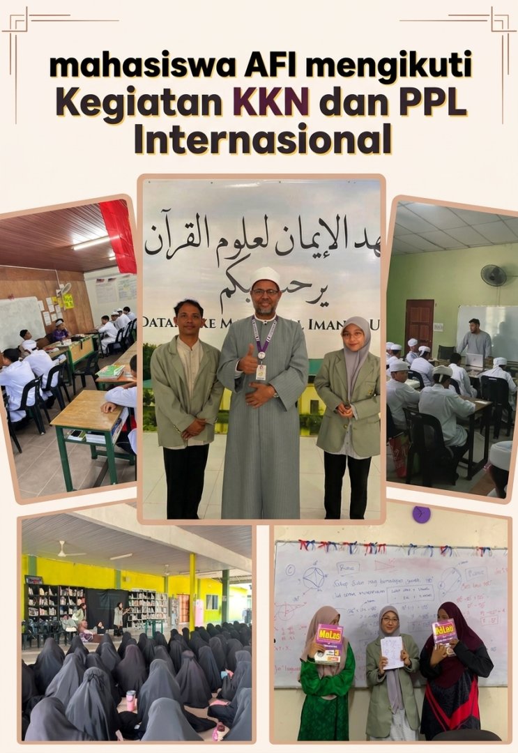 Mahasiswa Aqidah dan Filsafat Islam Universitas Islam Negeri Siber Syekh Nurjati Cirebon Perkenalkan Keberagaman Aliran Kepercayaan dan Nilai Akhlak kepada di Ma’had Al Iman Li Ulumil Al-Qur’an Malaysia