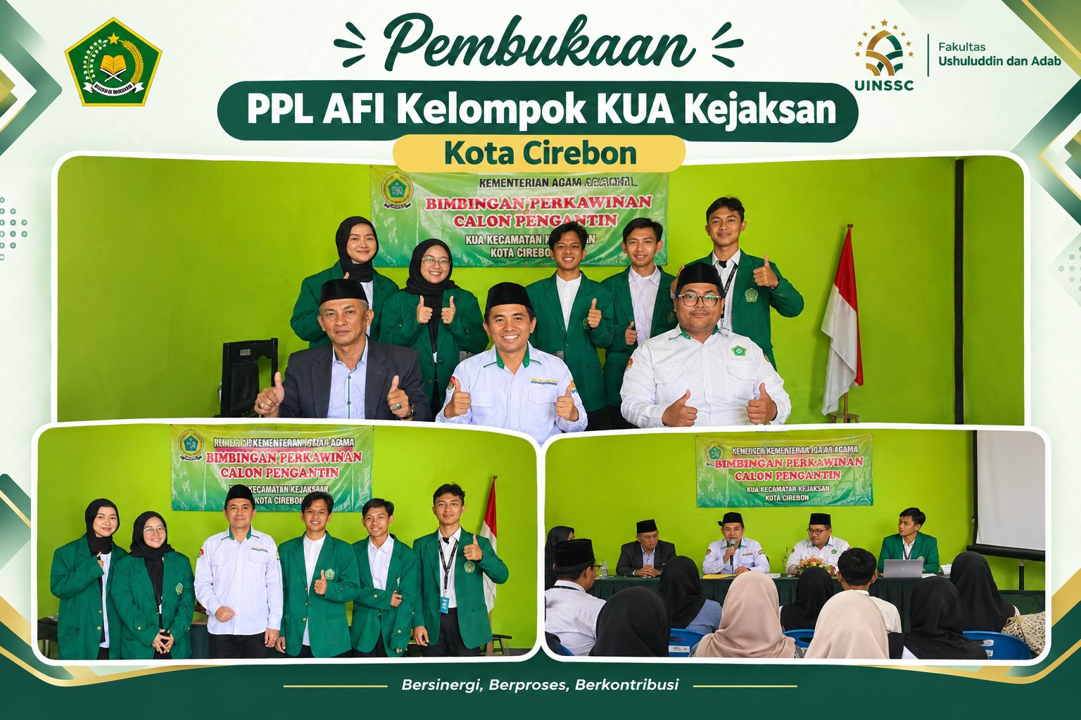 Pembukaan PPL Prodi AFI Kelompok KUA Kejaksan Kota Cirebon