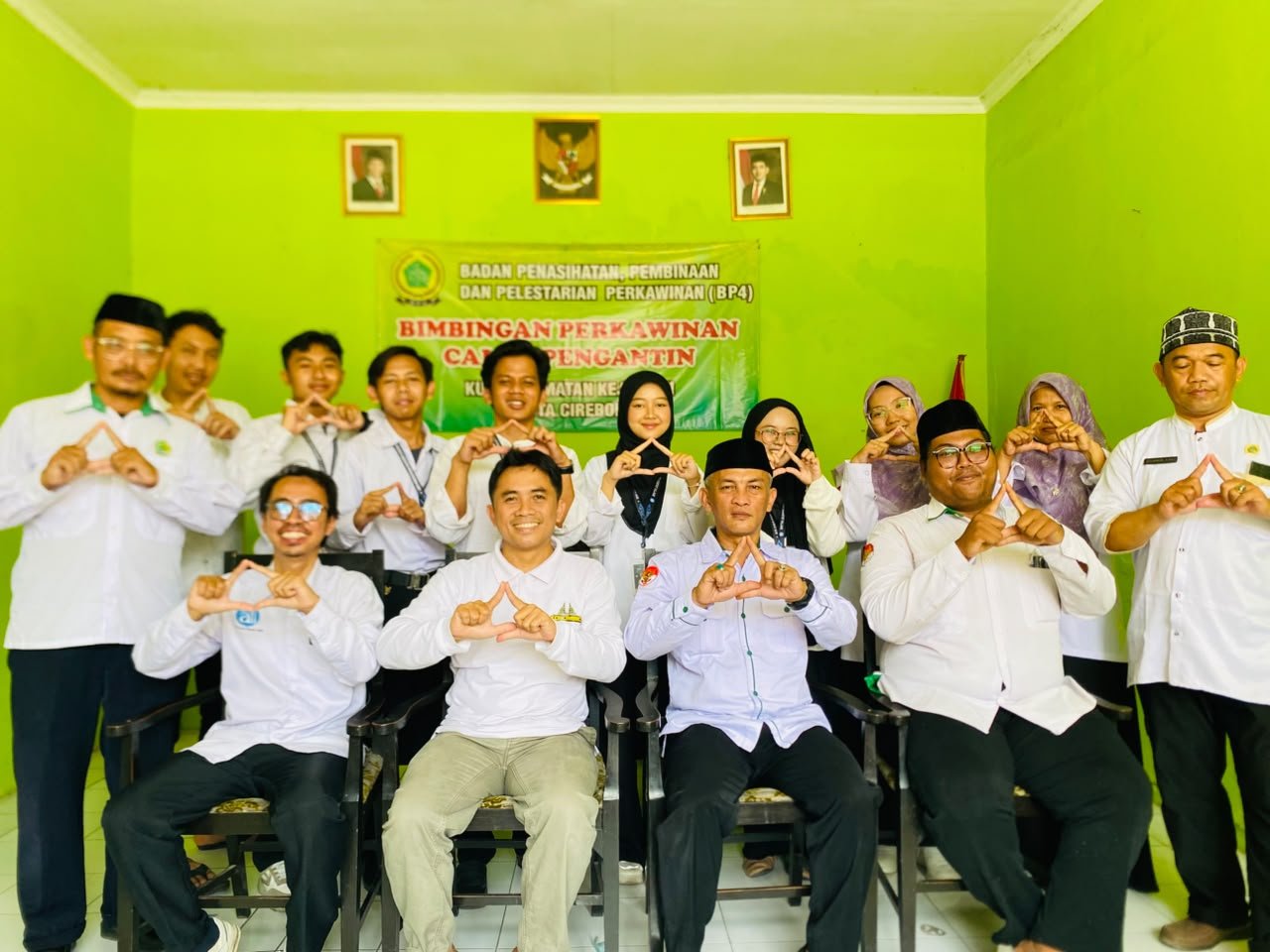 Penutupan dan Penjemputan PPL AFI UIN Siber Cirebon di KUA Kecamatan Kejaksan